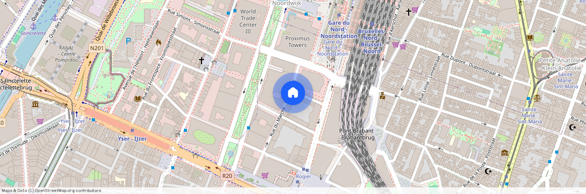 Rue du Marché, 70, 5, 1210, Saint-Josse-Ten-Noode