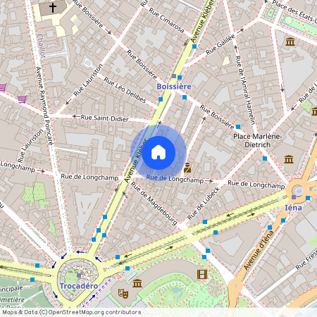 Villa de Longchamp, 75016, Paris