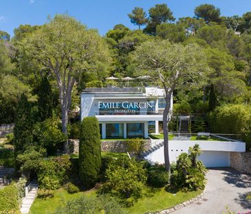 Saint Jean Cap Ferrat, à louer, Maison contemporaine, vue mer - Photo 2