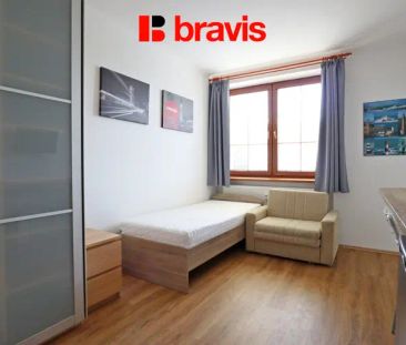 Pronájem bytu 1+kk, Popůvky u Brna, zařízený, sdílená WIFI v ceně - Fotografie 5