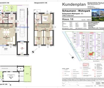 Ihr neues Zuhause zur Miete in Pottendorf: Doppelhäuser mit Fußbode... - Foto 1