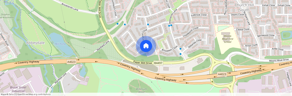 Donnington Close, Redditch