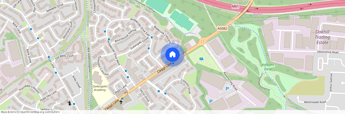 Cleggs Lane, Manchester, M38