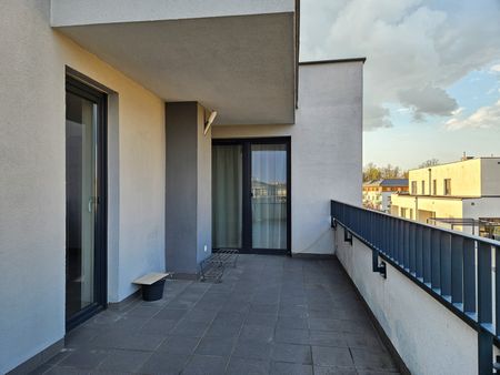 Dąbrówka wynajem mieszkanie 43m2 z tarasem - Photo 5