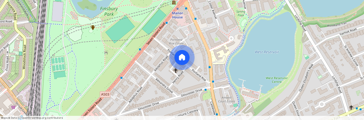 Portland Rise, Islington, London