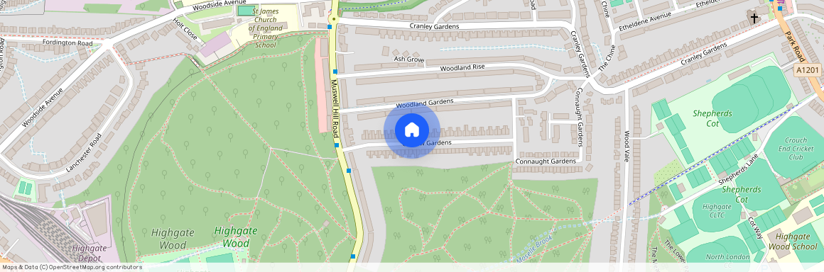 Onslow Gardens, Muswell Hill, N10