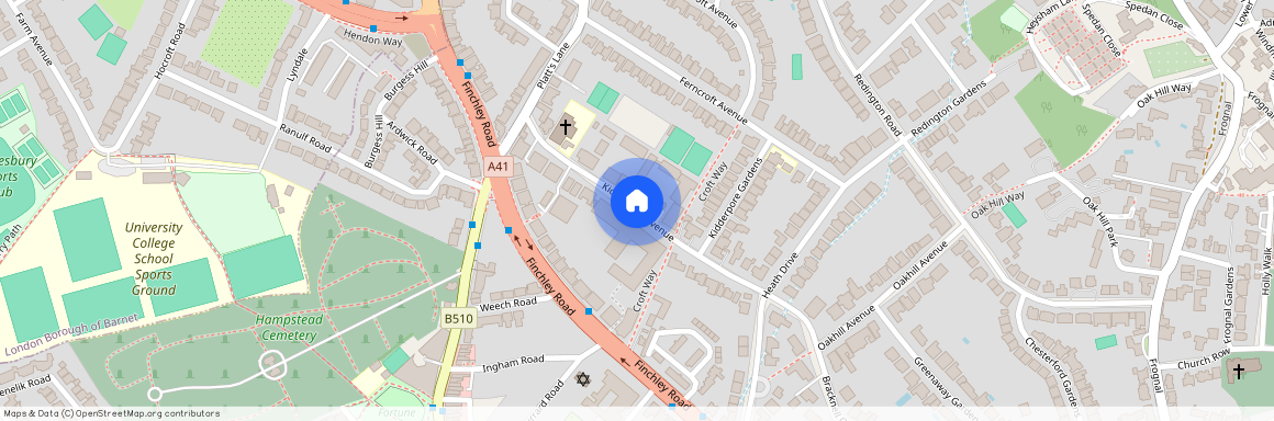 Kidderpore Avenue, Hampstead, London, NW3