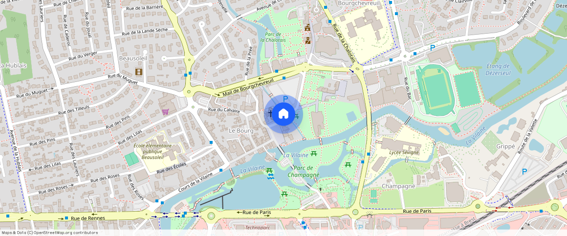 2, Place de l'Eglise, 35 510, Cesson-Sévigné