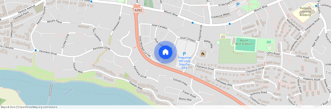 Bownder Marhaus, Tregunnel Hill, Newquay, TR7