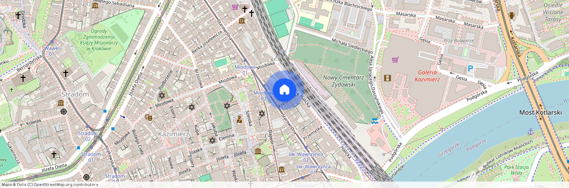 Aleja Pokoju, Kraków, Grzegórzki, Grzegórzki Stare