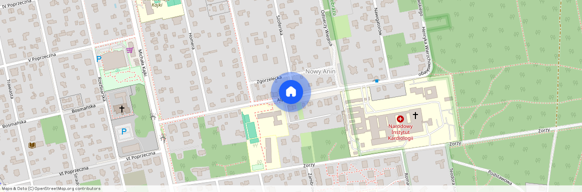 Warszawa, Praga-Południe, ul., Alpejska