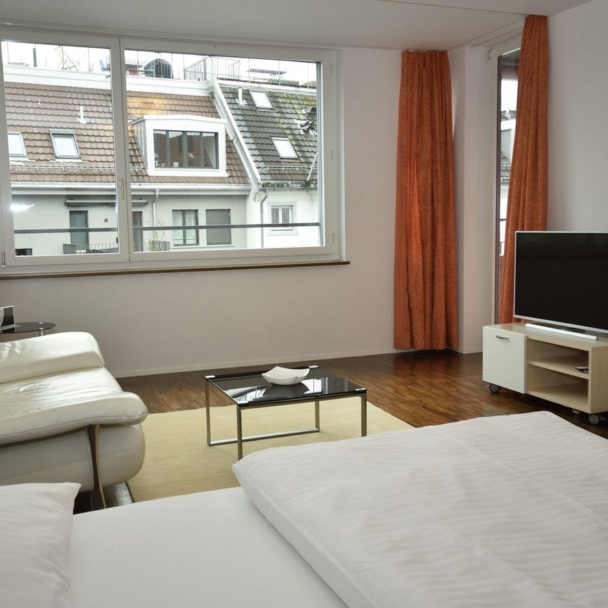 Charmantes 1,5-Zimmer-Wohnung mit Balkon im Seefeld-Bezirk von Zürich - Foto 1