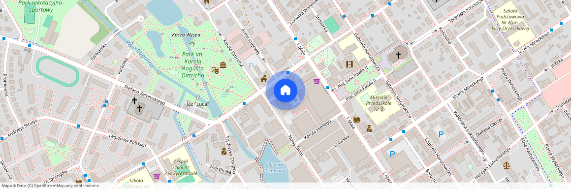 ul. Mały Rynek, Żyrardów, żyrardowski, mazowieckie