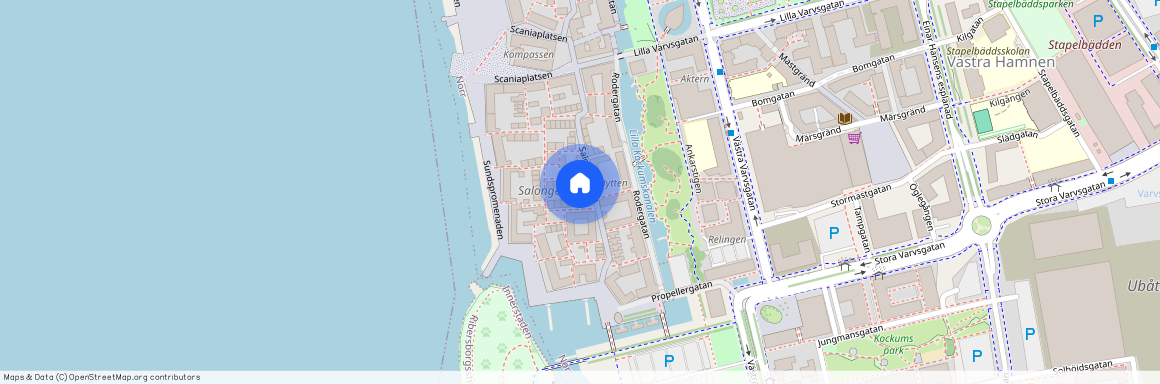 Västra Hamnen, Malmö, Skåne, Salongsgatan 34