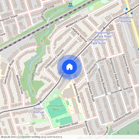 google map, Old Toronto, Old Toronto, Toronto, M4L 2C2