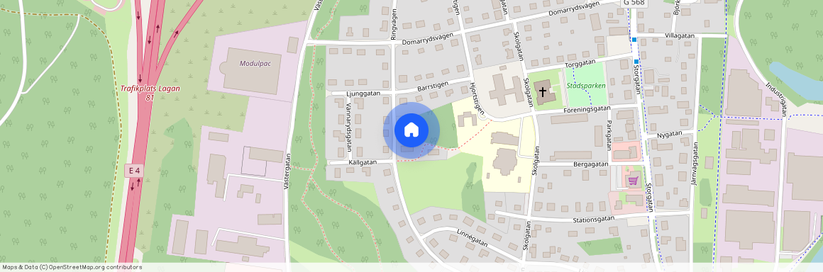 Lagan, Kronoberg, Ljungby, Ringvägen 40 E