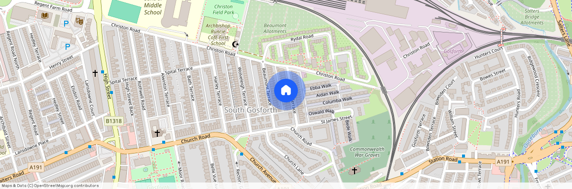 2 bedroom Detached house to rent in Hyde Terrace, South Gosforth, Newcastle upon Tyne NE3
