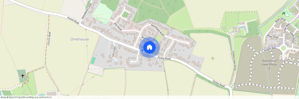 Forest Road, Onehouse, IP14