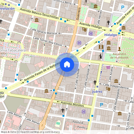 Avenida Bucareli 8, Roma, 06040 Mexico City, Mexico