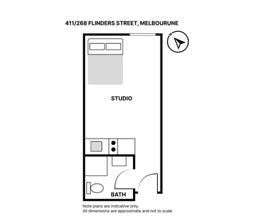 Fully Furnished Studio on Flinders Street - Photo 5