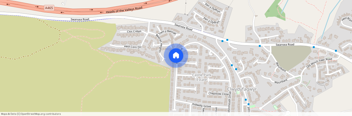 Harlech Drive, Merthyr Tydfil, CF48 1JU