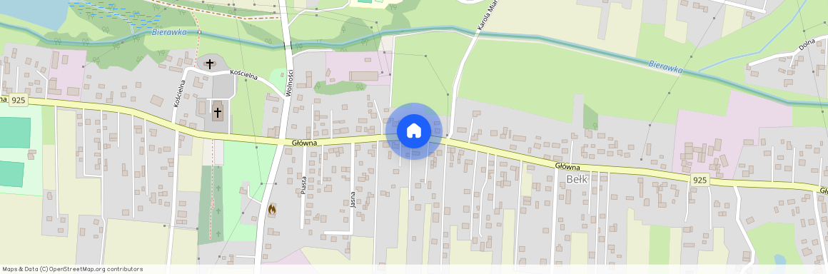 ul. Główna, Bełk, Czerwionka-Leszczyny, rybnicki, śląskie