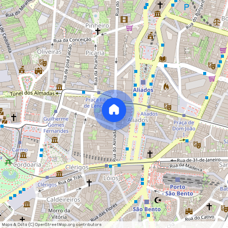 Rua do Almada, Porto, Braga 4000