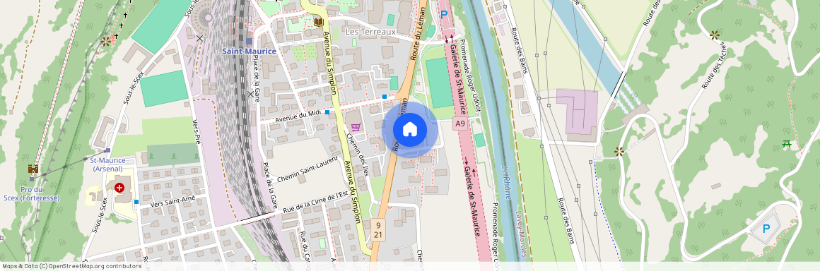 Rte des Iles 7-9, 1890 ST-MAURICE