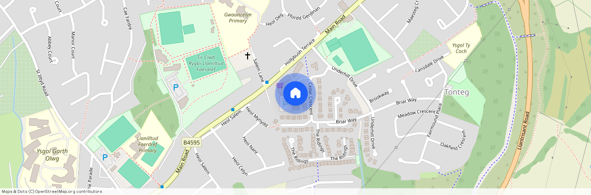 Llys Celyn, Cedar Crescent, Tonteg, Pontypridd, CF38 1LF