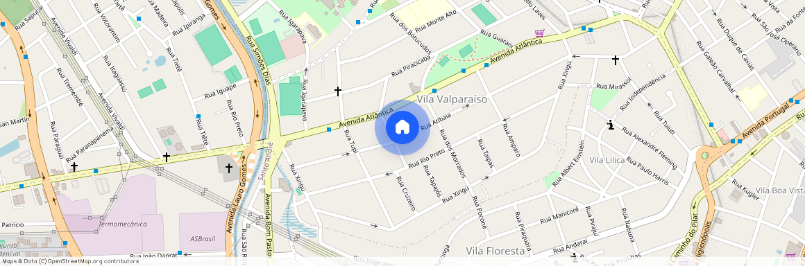 Rua Atibaia, Vila Valparaíso, Santo André