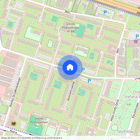 ul. Lniana, Teofilów, Bałuty, Łódź, łódzkie