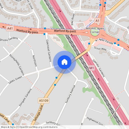 Gibbs Green, HA8, London