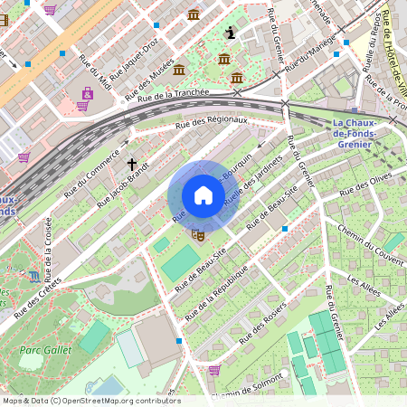 Rue David-Pierre-Bourquin 21, 2300 La Chaux-de-Fonds