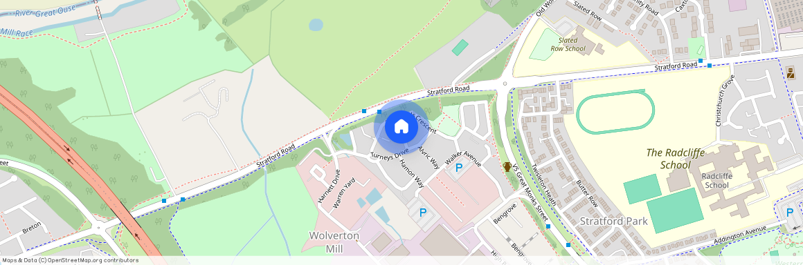 Maigno Way, Wolverton Mill, Milton Keynes, Buckinghamshire, MK12