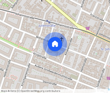 Lichtdurchflutete 2-Zimmer-Wohnung im 3. OG mit Balkon in St. Johan... - Foto 1