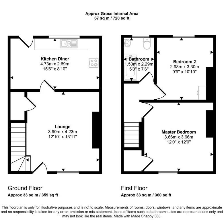 2 bed terraced house to rent in SR8 - Photo 1