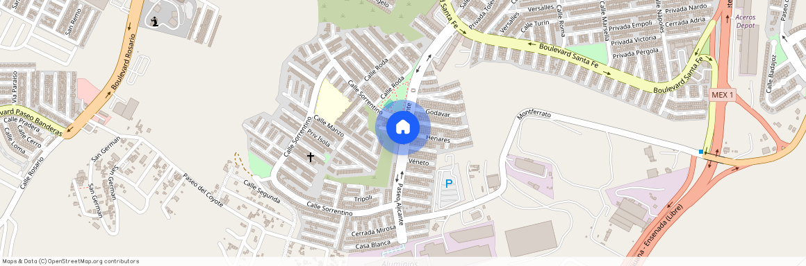 Alicante, 6304-11, Villa Residencial Santa Fe 5a Secc., Tijuana, Baja California, 22664, México