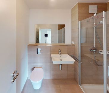 Für Paare geeignet. 2-Zimmer-Wohnung mit Einbauküche und Fußbodenhe... - Photo 4