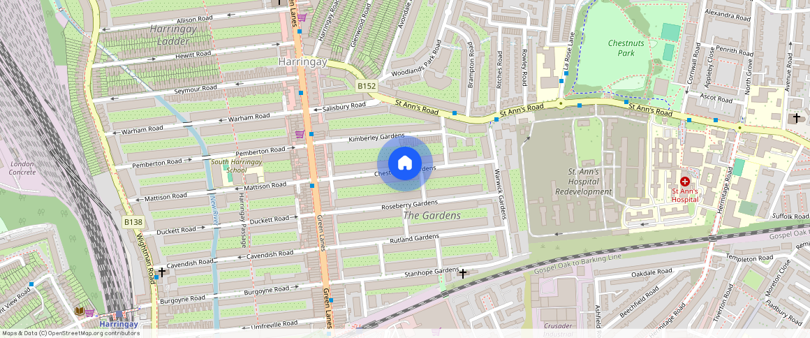 Chesterfield Gardens, London, N4