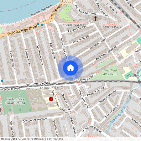 White Hart Lane, Barnes, SW13, London