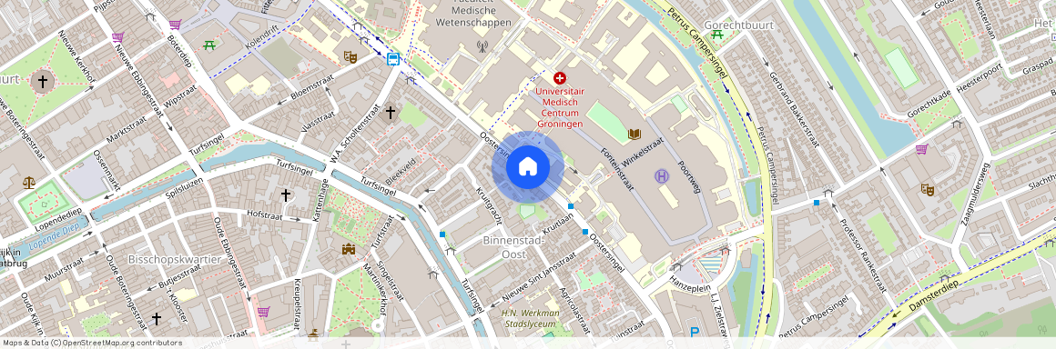 Binnenstad-Oost, 9711 XE, Oostersingel, Groningen