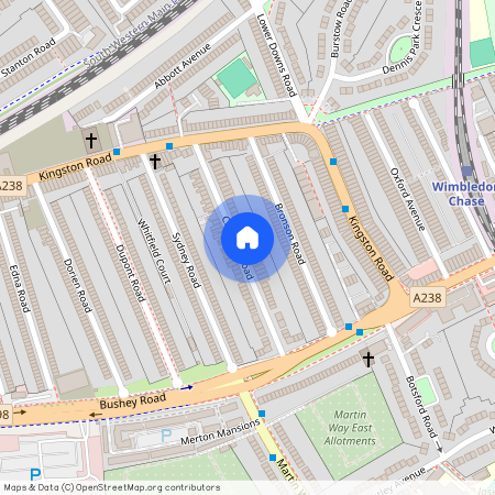 Chestnut Road, Raynes, SW20