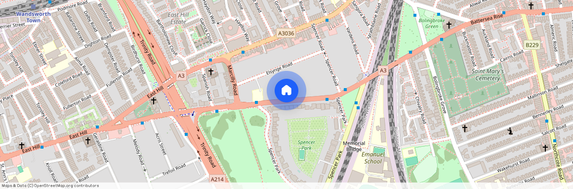 North Side Wandsworth Common, London, SW18