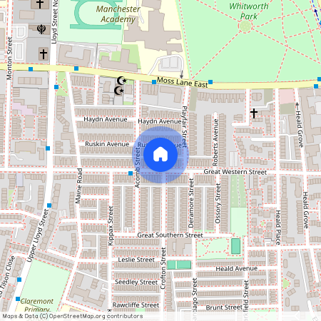 Great Western Street, M14 4DR