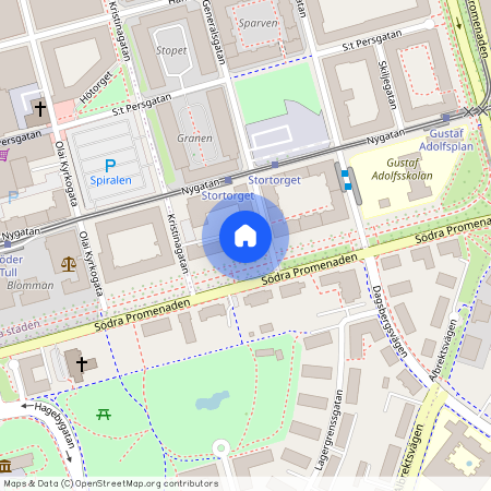 Söderstaden, Norrköping, Östergötland, Södra Promenaden 127