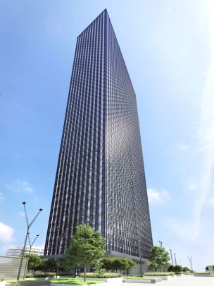 35. Etage: DC2 Tower: SKY RESIDENCES - U1 Donauinsel direkt am Wasser - Photo 1