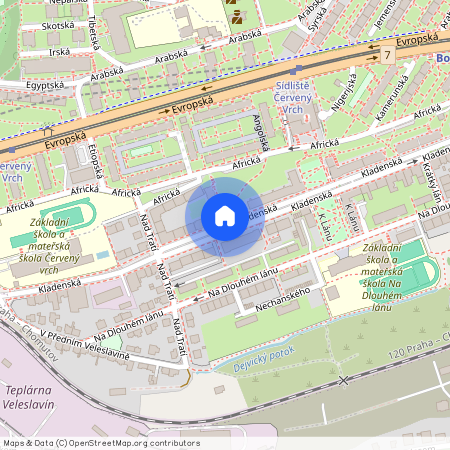 Kladenská, Praha 6 - Vokovice