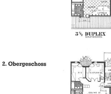 Grosszügige Maisonettewohnung mit Cheminée - Foto 4