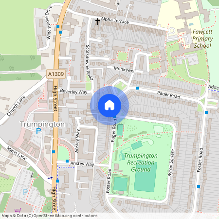 Paget Road, Trumpington