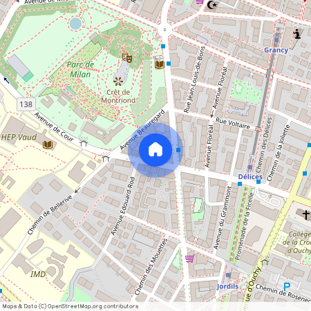 Avenue de Cour 8, 1007 Lausanne